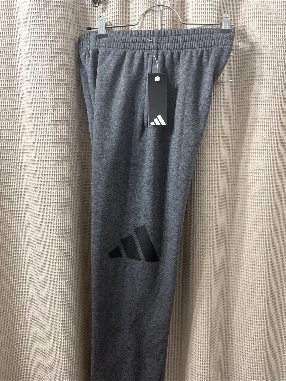 adidas Kids Dark Gray Athletic Joggers